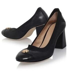 Tory Burch Leather Heels  w/dust bag🔥